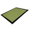 Acomoda Textil - Felpudo De Entrada Absorbente Rectangular Para Interior Y Exterior. Felpudo De Poliamida Y Pvc Antideslizante De Fácil Limpieza. (verde, 40x60 Cm)