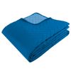 Acomoda Textil - Colcha Bouti Reversible Termosellada + Funda De Cojín 50x70 Cm Para Dormitorio. Cubrecama, Ligero, Versátil E Ideal Para Cualquier Época Del Año. (azul, Cama 135 Cm)