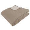 Acomoda Textil - Colcha Bouti Reversible Termosellada + Funda De Cojín 50x70 Cm Para Dormitorio. Cubrecama, Ligero, Versátil E Ideal Para Cualquier Época Del Año. (beige, Cama 135 Cm)