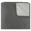 Acomoda Textil - Colcha Bouti Reversible Termosellada + Funda De Cojín 50x70 Cm Para Dormitorio. Cubrecama, Ligero, Versátil E Ideal Para Cualquier Época Del Año. (gris, Cama 135 Cm)