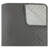 Acomoda Textil - Colcha Bouti Reversible Termosellada + Funda De Cojín 50x70 Cm Para Dormitorio. Cubrecama, Ligero, Versátil E Ideal Para Cualquier Época Del Año. (gris, Cama 150 Cm)