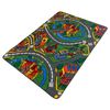 Acomoda Textil – Alfombra Infantil Ciudad Carretera Para Jugar Con Coches. Alfombra Antideslizante, Plegable Y Acolchada. (modelo A, 90x133 Cm)