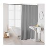 Acomoda Textil – Cortina De Ducha Impermeable Para Baño 180x180 Cm. Cortina Para Bañera Resistente Al Moho Y Agua En Colores Lisos. (gris, 1 Unidad)