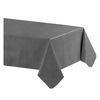 Acomoda Textil – Mantel Antimanchas Rectangular De Hule Al Corte. Mantel Liso Elegante, Impermeable, Resistente Y Lavable Para Mesa, Ideal Para Interior Y Exterior. (gris Oscuro, 140x300 Cm)