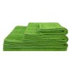 Acomoda Textil – Juego 3 Toallas De Baño 100 Algodón. Pack 3 Toalla Rizo Con Cenefa 450 Gr/m2, Toallas De Ducha, Lavado Y Bidet Suave Y Absorbente Para Aseo Y Gimnasio. (verde)