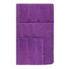 Acomoda Textil – Juego 3 Toallas De Baño 100 Algodón. Pack 3 Toalla Rizo Con Cenefa 450 Gr/m2, Toallas De Ducha, Lavado Y Bidet Suave Y Absorbente Para Aseo Y Gimnasio. (morado)