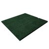 Acomoda Textil – Suelo Loseta Maciza De Caucho Reciclado Para Parque Y Gimnasio 50x50 Cm. Pavimento Caucho Profesional Y Resistente De Fácil Instalación. (1 Unidad, Verde)