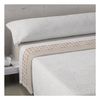 Acomoda Textil - Sábanas De Coralina Para Cama Individual Y Matrimonio. Juedo De Sábanas Térmicas De 3 Piezas Para Invierno, Ropa De Cama Ajustable, Suave Y Cálida. (cama 150 Cm, Beige)