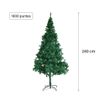 Acomoda Textil – Árbol De Navidad Con Soporte Para Decorar El Hogar Y Comercio. Pino Artificial De Navidad Desmontable, Plegable Y Resistente. (verde, 240 Cm)