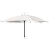 Acomoda Textil – Toldo Octogonal Para Sombrilla De Jardín Redonda 3m. Repuesto De Parasol Grande Y Resistente De 8 Varillas Para Exterior, Solo Toldo De Repuesto. (blanco)