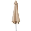 Acomoda Textil – Toldo Octogonal Para Sombrilla Jardín Redonda 3m. Repuesto Parasol Grande Y Resistente De 8 Varillas Para Exterior, Solo Toldo De Repuesto. (beige)