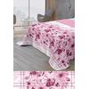 Colcha Bouti Estampada + Cojines Allianz Cama De 105cm 200x260cm