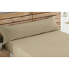 Juego De Sábanas Liso Camel Donegal Cama 90cm