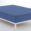 Sábana Bajera Ajustable Donegal  Cama 90 Cm Azulon