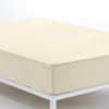 Sábana Bajera Ajustable Donegal  Cama 90 Cm Crema