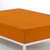 Sábana Bajera Ajustable Donegal  Cama 105 Cm Ocre