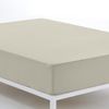 Sábana Bajera Ajustable Donegal  Cama 105 Cm Piedra