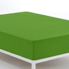 Sábana Bajera Ajustable Donegal  Cama 90 Cm Verde