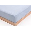 Sábana Bajera Ajustable Coralina Azul Cama 135cm Donegal Collections