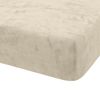 Sábana Bajera Ajustable Coralina Beige Cama 150cm Donegal Collections