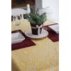 Mantel Resinado Antimanchas Sostenible Alabama Amarillo 140x300cm Lappet Covers