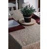 Mantel Resinado Antimanchas Sostenible Alabama Beige 140x140cm Lappet Covers