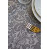 Mantel Resinado Antimanchas Sostenible Niza Gris 140x180cm Lappet Covers