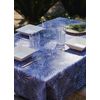 Mantel Resinado Antimanchas Sostenible Barbados Azul 140x180cm Lappet Covers