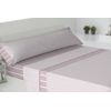 Juego De Sábanas Cuatro Piezas Donegal Rosman Cama 180 Cm + 2 Fundas De Almohada Nude