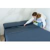 Juego De Sábanas Liso 3 Piezas Cama 150cm Gris Tacto Extrasuave Donegal Collections