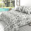 Colcha Bouti Estampada + Cojines Yard Cama De 90cm 180x260cm