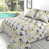 Colcha Bouti Estampada + Cojines Nature Cama De 90cm 180x260cm