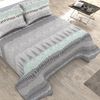 Colcha Bouti Estampada + Cojines Lay Cama De 90cm 180x260cm