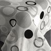 Colcha Bouti Estampada + Cojines Cercles Cama De 135cm 235x260cm