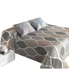 Colcha Bouti Estampada + Cojines Saona Cama De 150cm 250x260cm