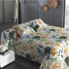 Colcha Bouti Estampada + Cojines Flowy Cama De 90cm 180x260cm