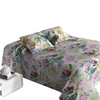 Colcha Bouti Estampada + Cojines Flowy Cama De 105cm 200x260cm