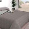 Colcha Bouti Bicolor Reversible Gris Donegal Cama De 105cm