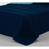 Edredón Nórdico 300gr Bicolor Reversible Cama 80cm Azul / Turquesa