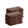 Pack 6 Toallas Chocolate Tocador De Algodón Donegal 30x50 Cm