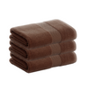 Pack 3 Toallas Chocolate Ducha De Algodón Donegal 70x140 Cm