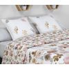 Colcha Bouti Estampada + Funda Cojín Talesnal Cama De 105cm 200x260cm