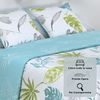 Colcha Bouti Estampada + Funda Cojín Lindoso Cama De 105cm 200x260cm