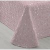 Colcha Bouti Estampada + Cojines Amarante Rosa Cama De 105cm 200x260cm