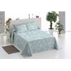 Colcha Bouti Estampada + Fundas Cojines Ceira Cama De 90cm 180x260cm