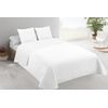 Colcha Terciopelo Velvet Blanco Cama De 105cm Donegal Collections