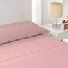 Juego De Sábanas Tres Piezas Liso Rosa Cama De 105cm Donegal Collections