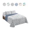 Colcha Bouti Estampada + Fundas Cojines Sortelha Cama De 105cm 200x260cm Donegal Collections