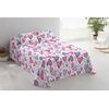 Colcha Bouti Estampada + 2 Fundas Cojín Heat Cama De 180cm 270x260cm