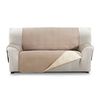 Funda Cubre Sofá Reversible 2 Plazas Mont Beige-cuero S&t Sofa Covers